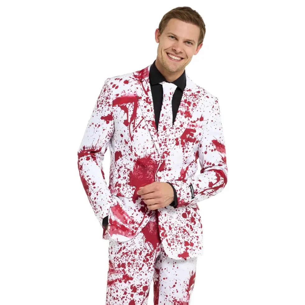 Suitmeister Bloody Suit White Kostym