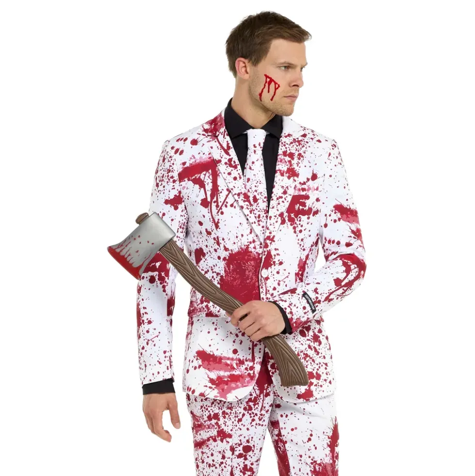 Suitmeister Bloody Suit White Kostym