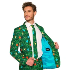 Suitmeister Christmas Green Tree Light Up Kostym