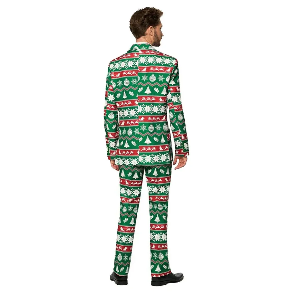Suitmeister Christmas Green Nordic Kostym
