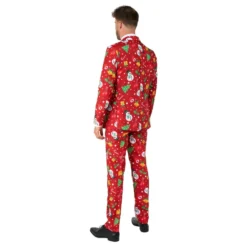 Suitmeister Christmas Red Icons Light Up Kostym