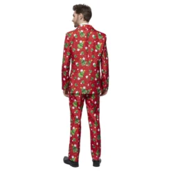 Suitmeister Christmas Trees Stars Röd Kostym