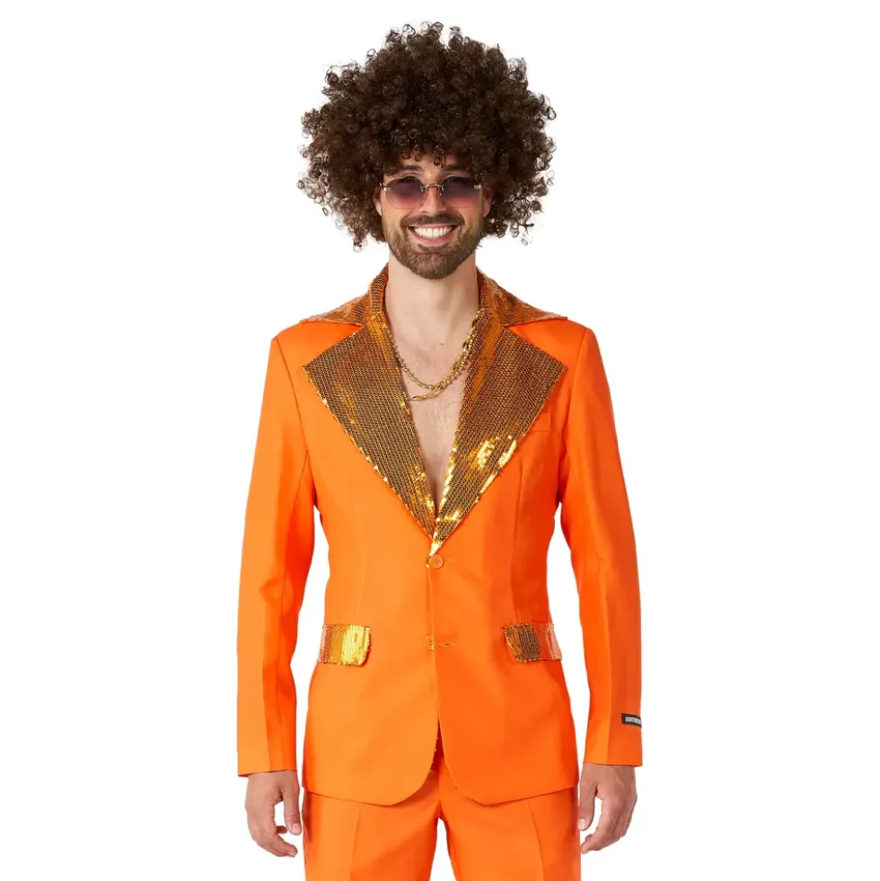 Suitmeister Disco Orange Kostym