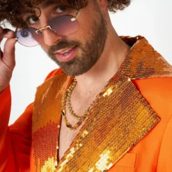 Suitmeister Disco Orange Kostym
