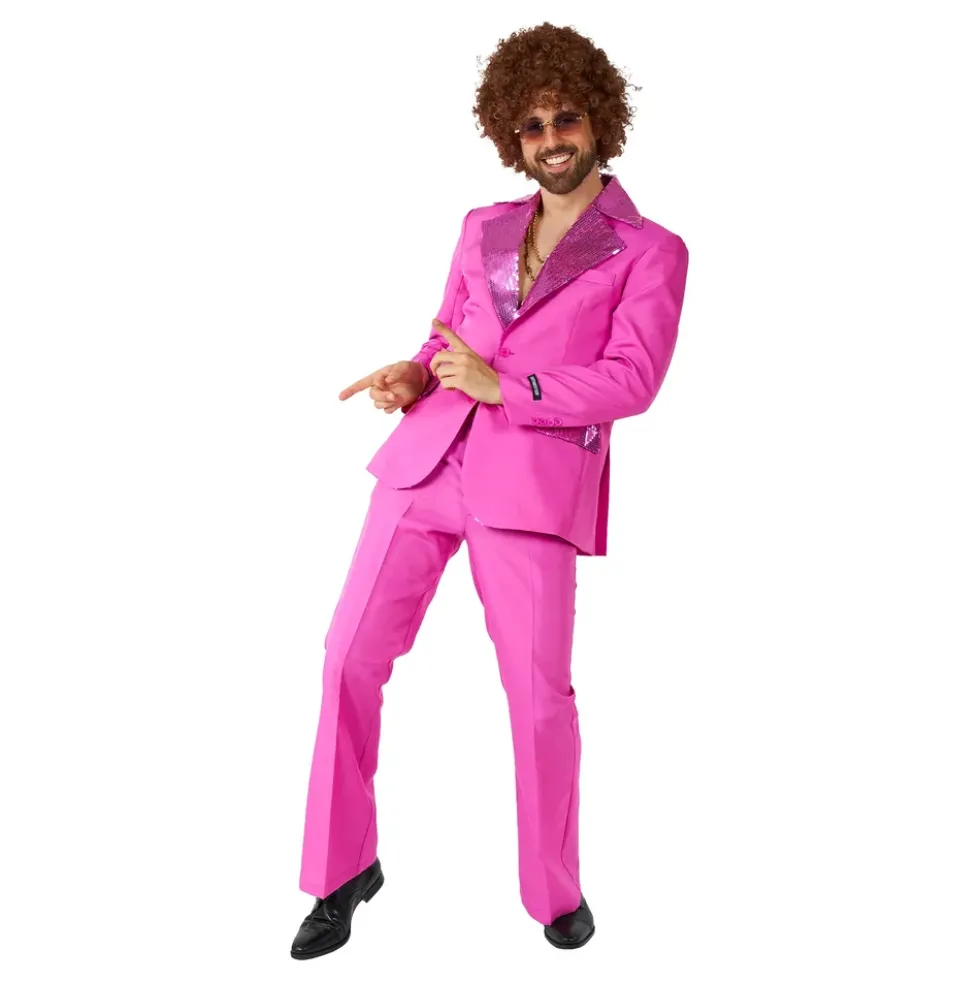 Suitmeister Disco Rosa Kostym