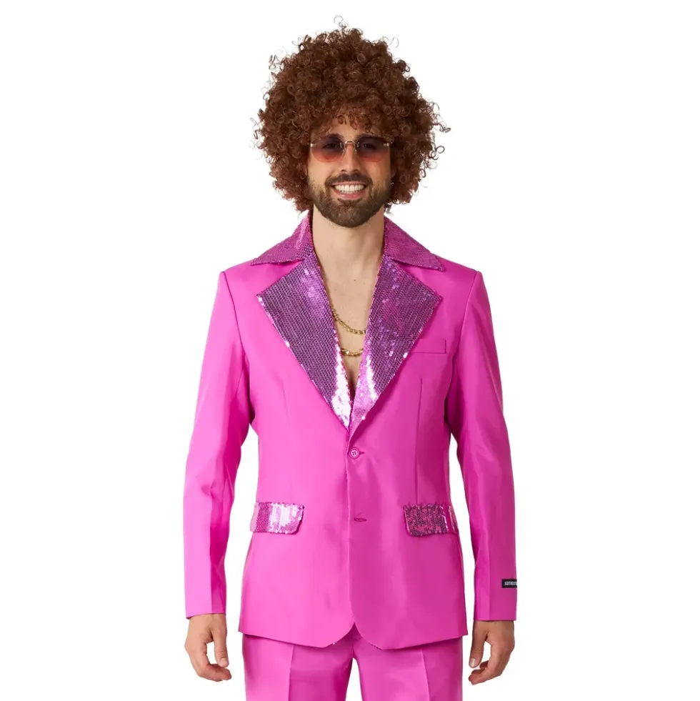 Suitmeister Disco Rosa Kostym