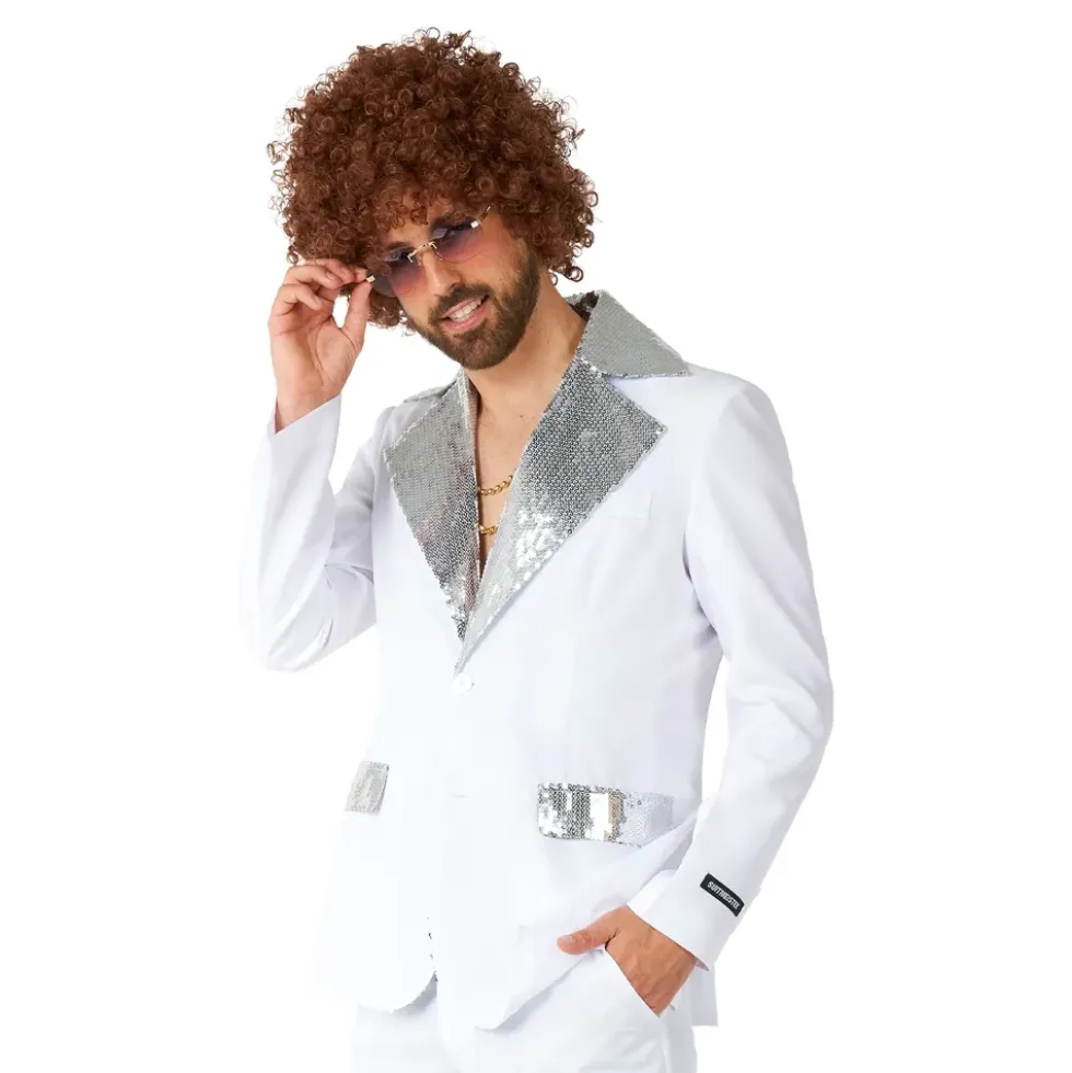 Suitmeister Disco Vit Kostym