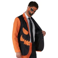 Suitmeister Jack-O Pinstripe Black Kostym