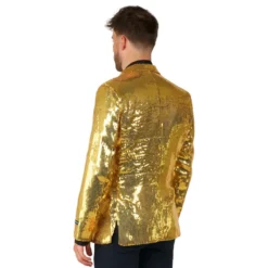 Suitmeister Paljettkavaj Guld