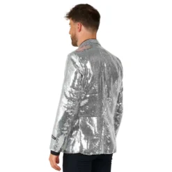 Suitmeister Paljettkavaj Silver
