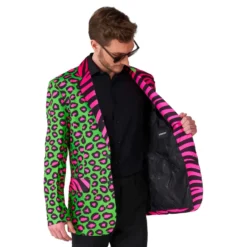 Suitmeister Party Animal Neon Kavaj