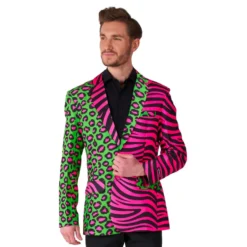 Suitmeister Party Animal Neon Kavaj