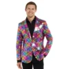 Suitmeister Rainbow Paljettkavaj