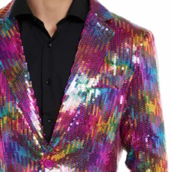 Suitmeister Rainbow Paljettkavaj