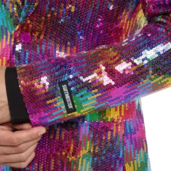 Suitmeister Rainbow Paljettkavaj