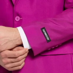 Suitmeister Ruby Red Joker Kostym
