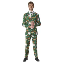 Suitmeister Santa Elves Grön Kostym