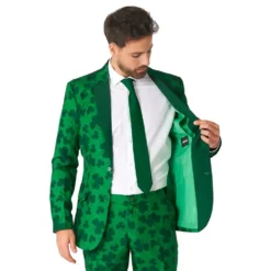 Suitmeister St Patrick Grön Kostym