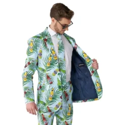 Suitmeister Tropical Beers Blue Kostym