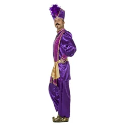 Sultan Lila Maskeraddräkt