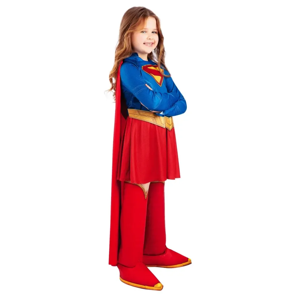 Supergirl™ Deluxe Barn Maskeraddräkt