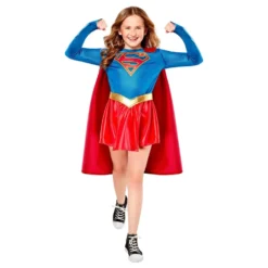 Supergirl TV-serie Barn Maskeraddräkt