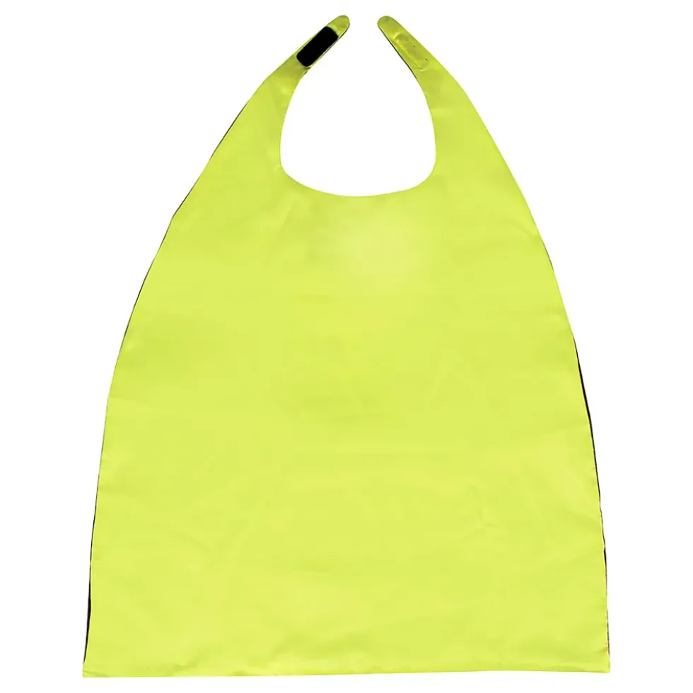 Superhjälte Svart Cape med Mask för Barn