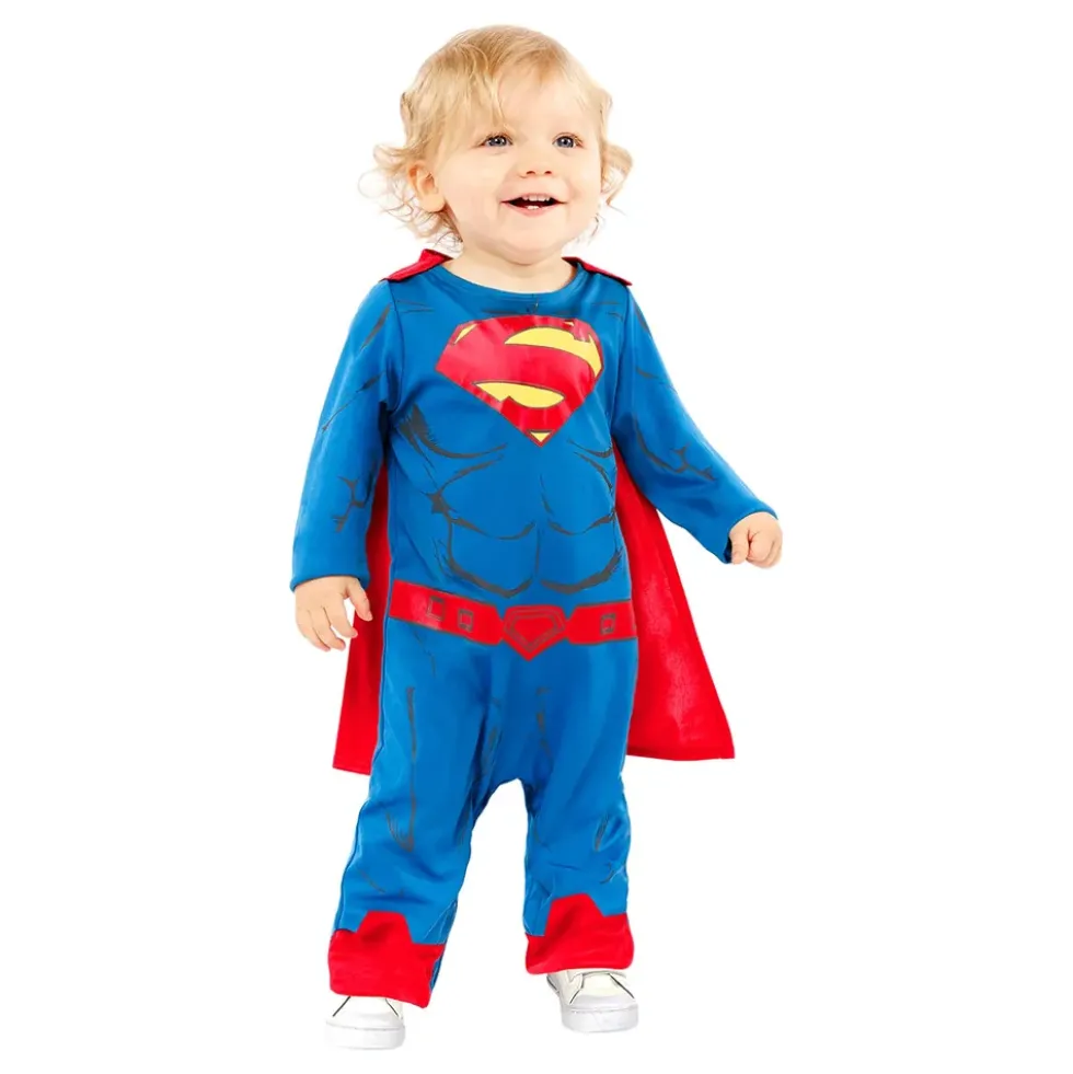 Superman Bebis Maskeraddräkt