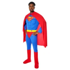 Superman Deluxe med Muskler Maskeraddräkt