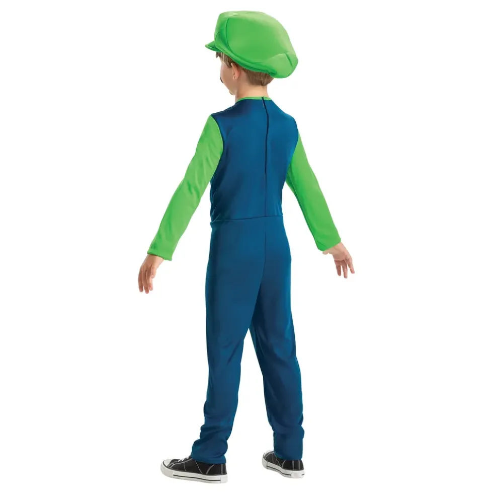 Super Mario Luigi Barn Maskeraddräkt