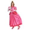 Super Mario™ Prinsessan Peach Deluxe Maskeraddräkt