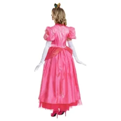 Super Mario™ Prinsessan Peach Deluxe Maskeraddräkt