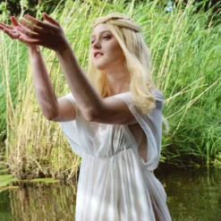 Superstjärna Blond Peruk