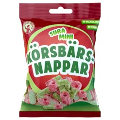 Sura Mini Körsbärsnappar Storpack