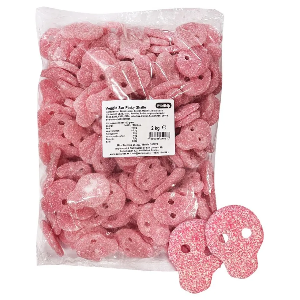 Sur Pinky Skalle Storpack