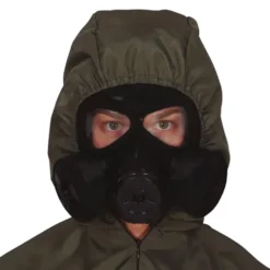 Svart Gasmask