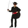 Svartklädd Bandit Barn Maskeraddräkt