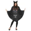 Svart Poncho Katt