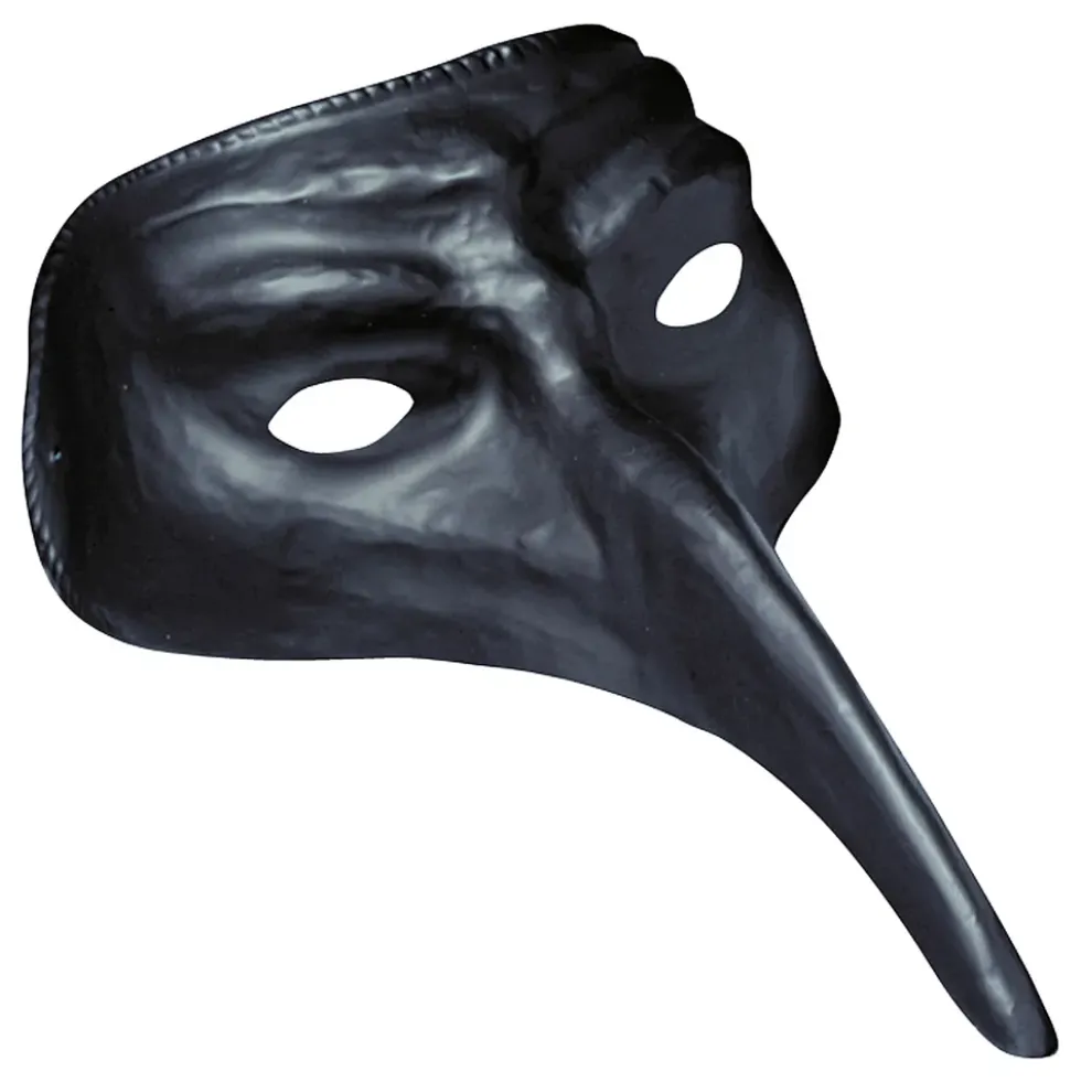 Svart Venetiansk Mask
