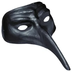 Svart Venetiansk Mask