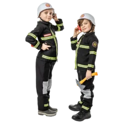 Svensk Brandman Barn Maskeraddräkt