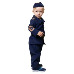Svensk Polis Barn Maskeraddräkt
