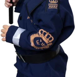 Svensk Polis Barn Maskeraddräkt