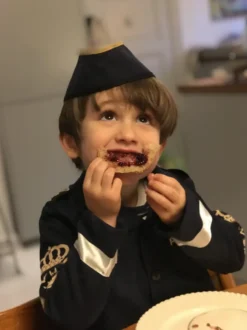Svensk Polis Barn Maskeraddräkt