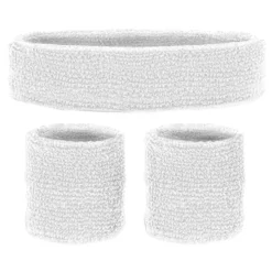Svettband Set Vit