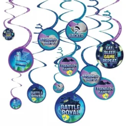 Swirls Battle Royal Hängande Dekorationer