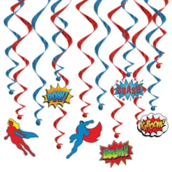 Swirls Comic Hängande Dekoration