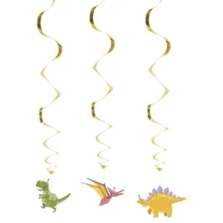 Swirls Dinosarier Hängande Dekorationer
