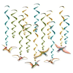 Swirls Dinosaurier Hängande Dekoration