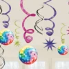 Swirls Disco Hängande Dekoration